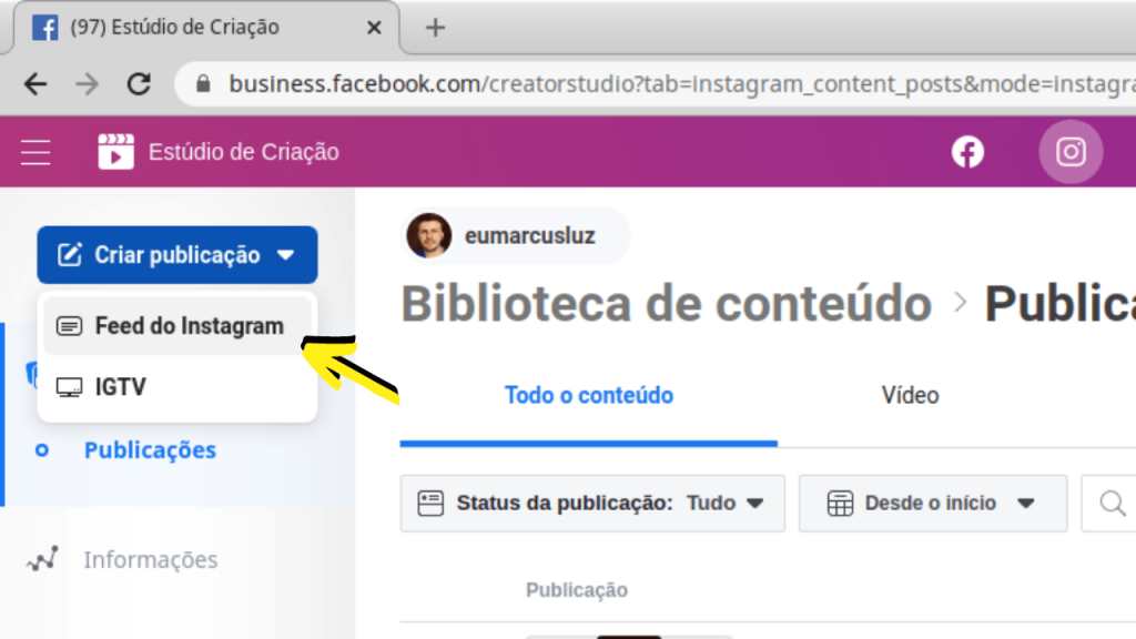 Como agendar posts no Instagram Gratuitamente