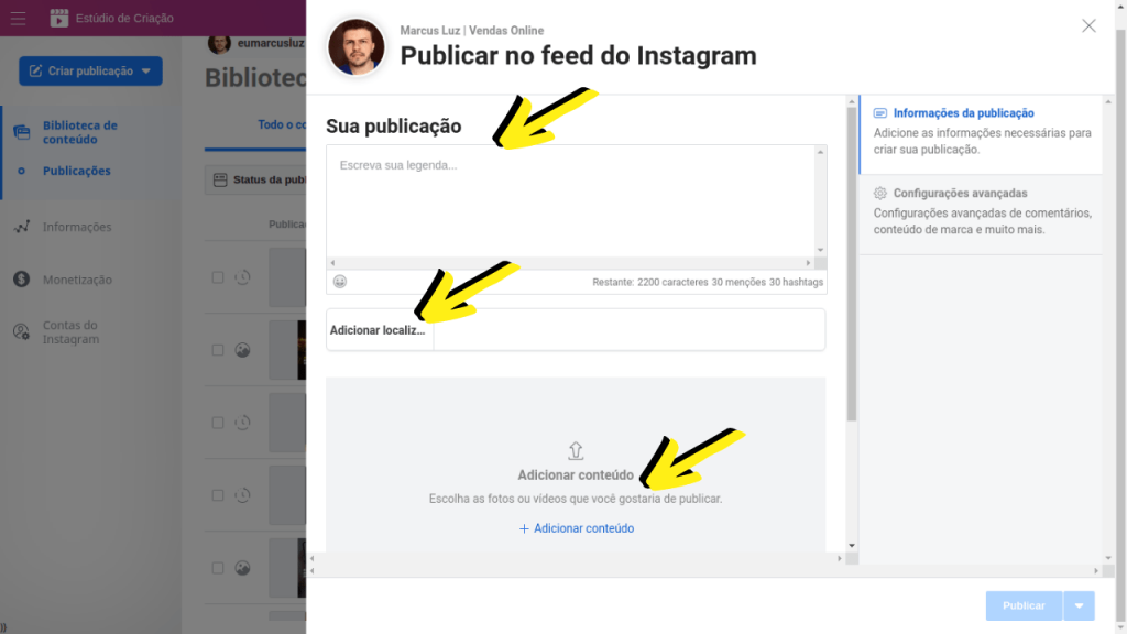 Como agendar posts no Instagram Gratuitamente